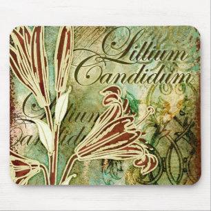 Lillium Candidum Mouse Pad