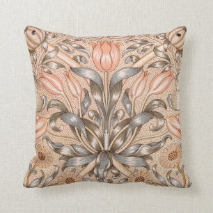 Lilly and Pomegranate Throw Pillow