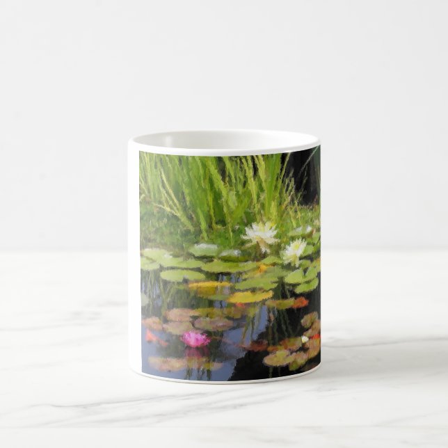 Lilly Flowers Coffee Mug (Center)