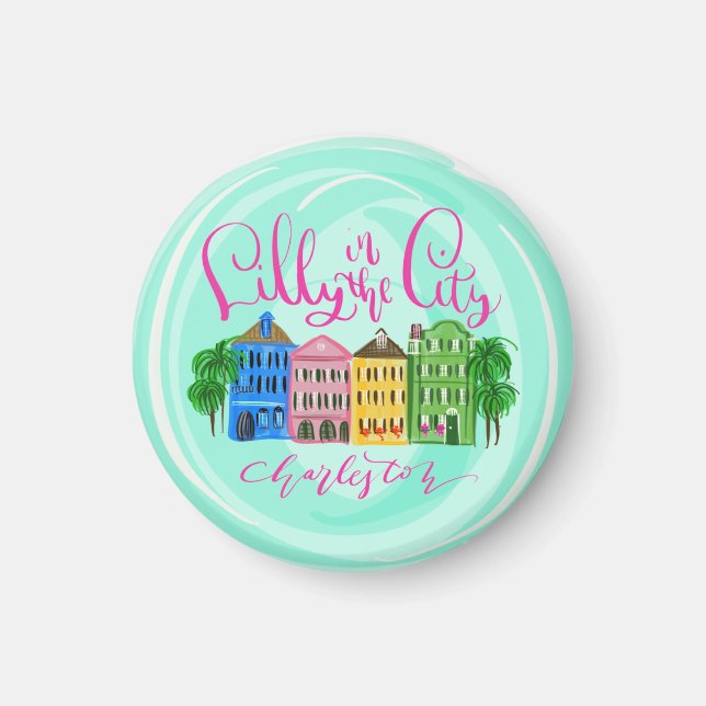 Lilly in the City Magnet (Front)