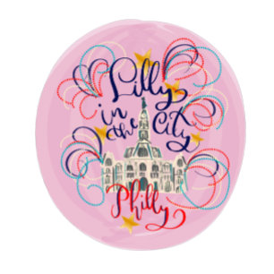 Lilly in the City - Philadelphia Tote Bag