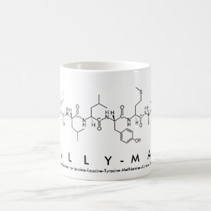 Lilly-May peptide name mug