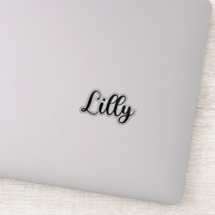 Lilly Name - Handwritten Calligraphy