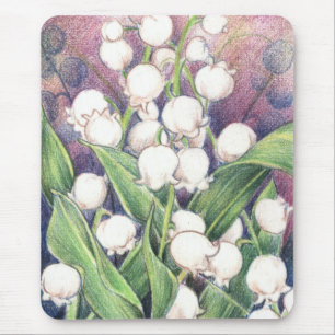 Lilly of the Valley Mouse Pad
