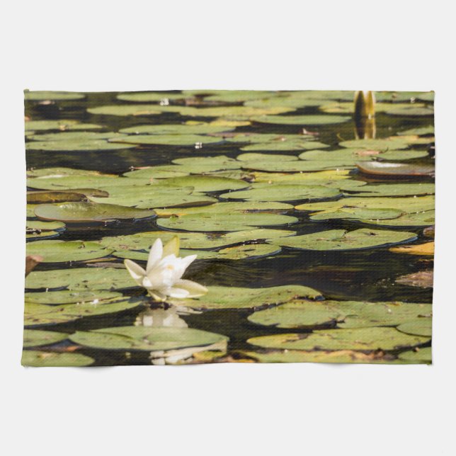 Lilly Pad Tea Towel (Horizontal)