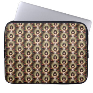 Lilly whimsical mushroom fairy laptop sleeve