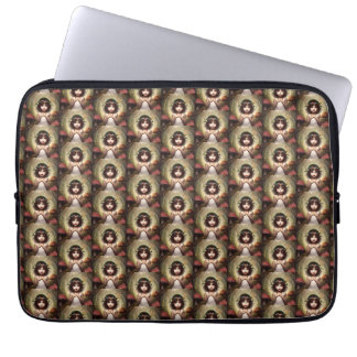 Lilly whimsical mushroom fairy laptop sleeve