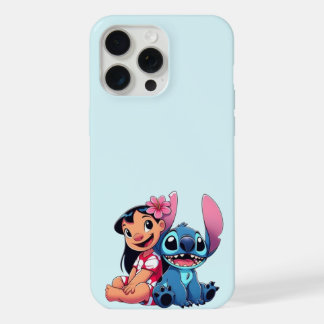 Lilo and Stitch Tropical Fun: iPhone 15 Pro Max Case