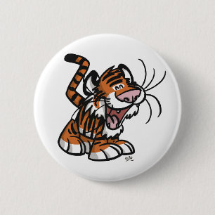 Lil'Tiger button badge