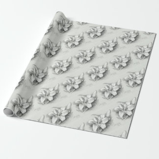 lily-2 wrapping paper