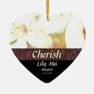 Lily Adoption Ornament