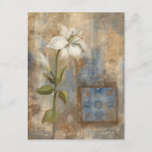 Lily and Tile Postcard