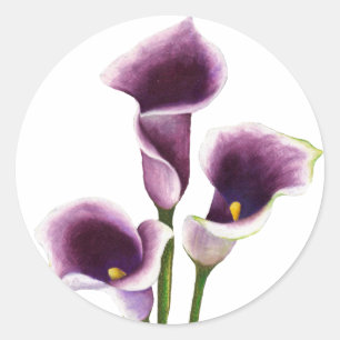 Lily Art Sticker