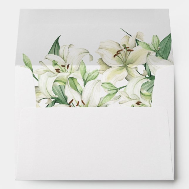 LILY Blossom Elegance Envelope (Back (Bottom))