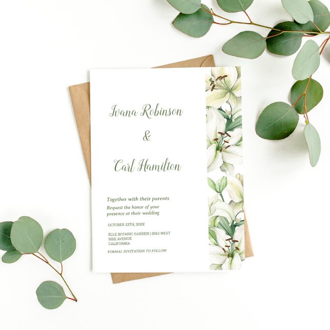 LILY Blossom Elegance Invitation (Creator Uploaded)