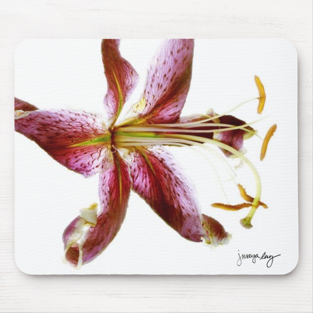 "Lily" by J. Maya Luz Mouse Pad (Front)