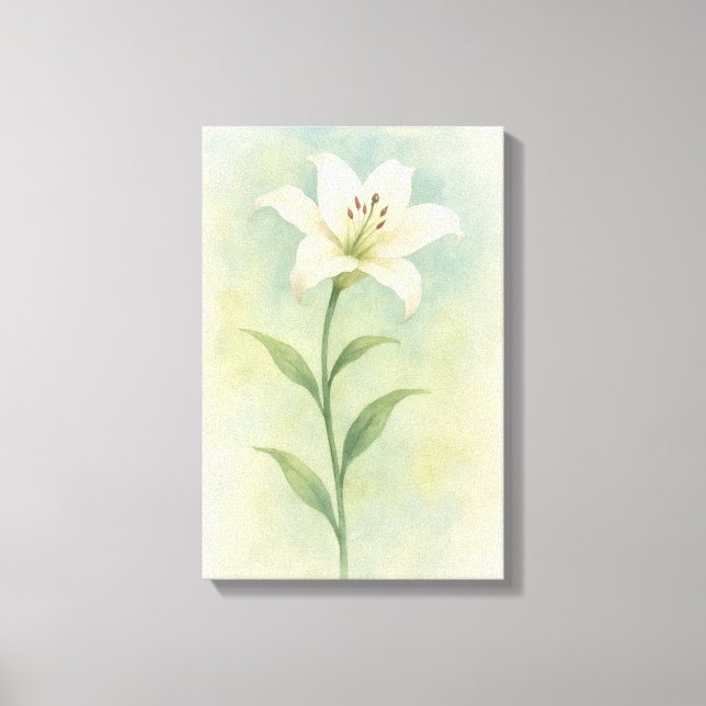 Lily Canvas Print (Front)