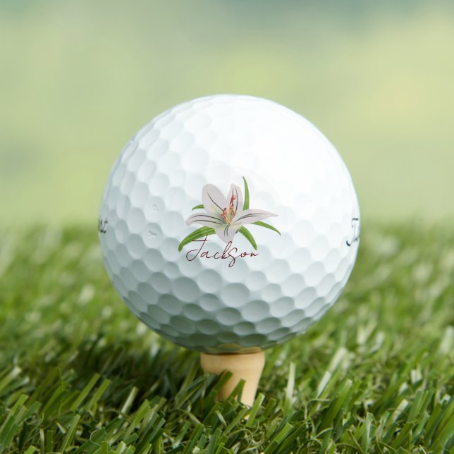 Lily - Customisable Golf Swing Fun  Balls (Insitu Tee)