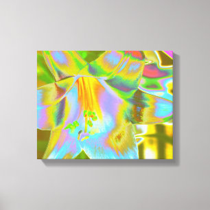 Lily Digitally Enhanced Canvas Wrap Print