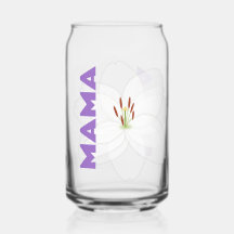 Lily Flower – Personalised Mama Drinkware Gift