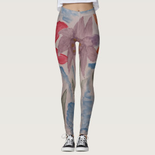 Lily Flowers Leggings