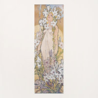 Lily (Four Flowers), Alphonse Mucha