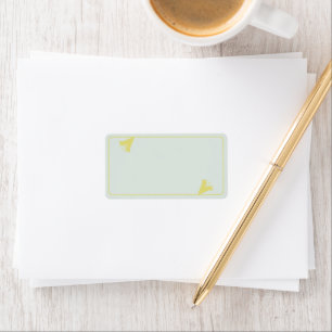 Lily Frame Wedding Address Label