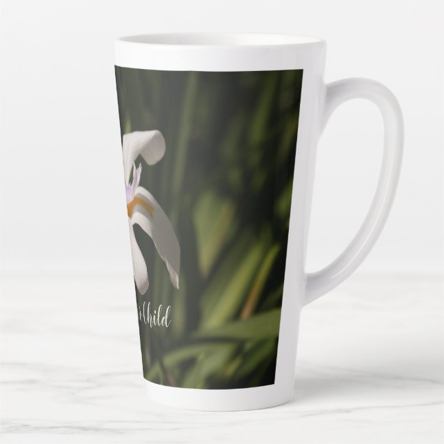 Lily Garden Latte Mug  (Right)