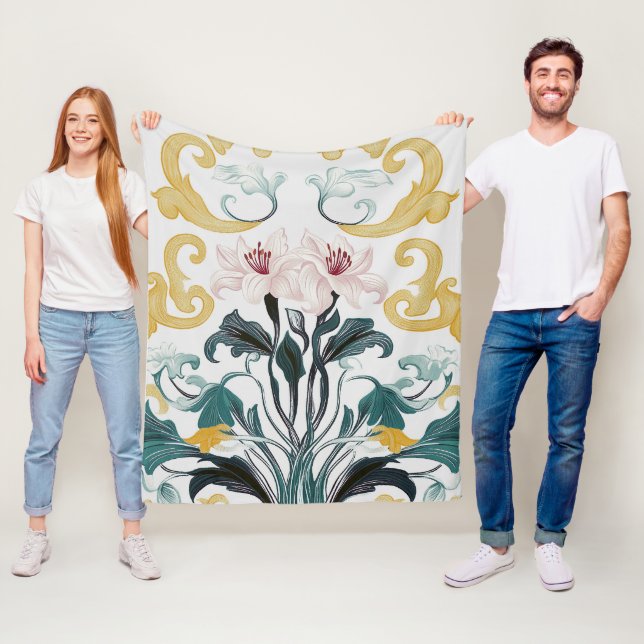 Lily & Grace Fleece Blanket (In Situ)