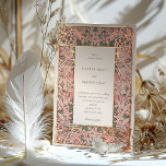 Lily Harmony Art Nouveau Wedding<br><div class="desc">Embrace the allure of the Art Nouveau era with this Lily Harmony wedding invitation, adorned with a symphony of lilies in a rich tapestry of rose pink, salmon, and blush, entwined with emerald green foliage. The design is framed by a graceful lattice of rose gold foil, adding a touch of...</div>
