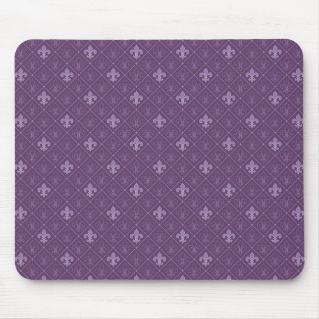Lily hw5 purple mouse pad (Front)