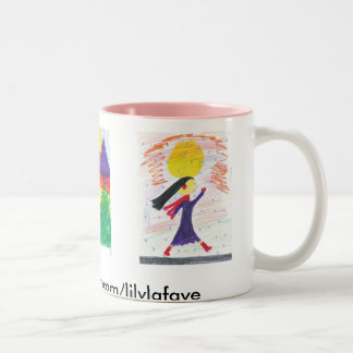 lily lafaye Two-Tone coffee mug