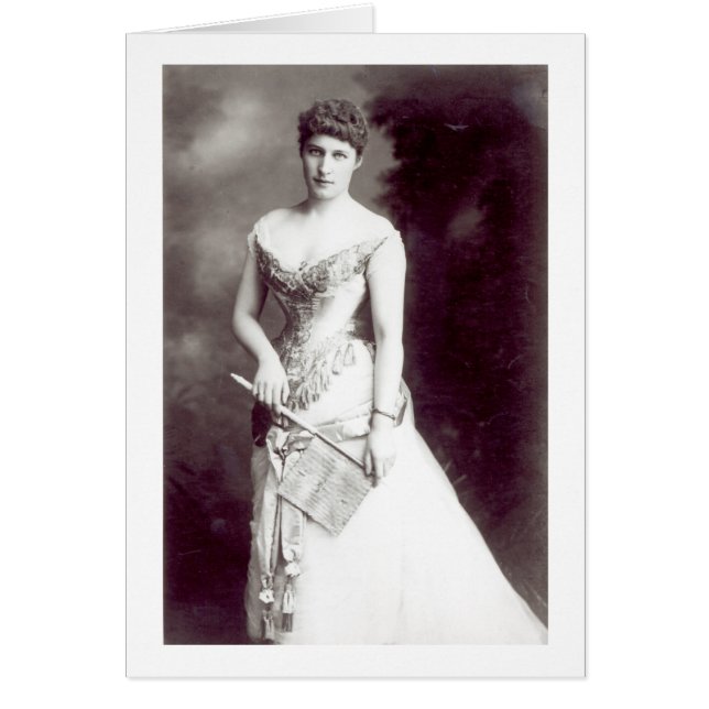 Lily Langtry (1853-1929) performing at the Haymark (Front)