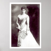 Lily Langtry (1853-1929) performing at the Haymark
