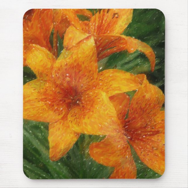 Lily Mouse Pad (Front)