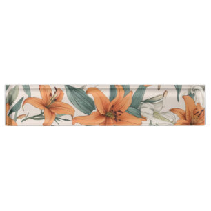 Lily Nameplate