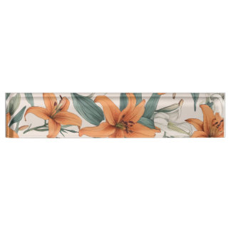 Lily Nameplate