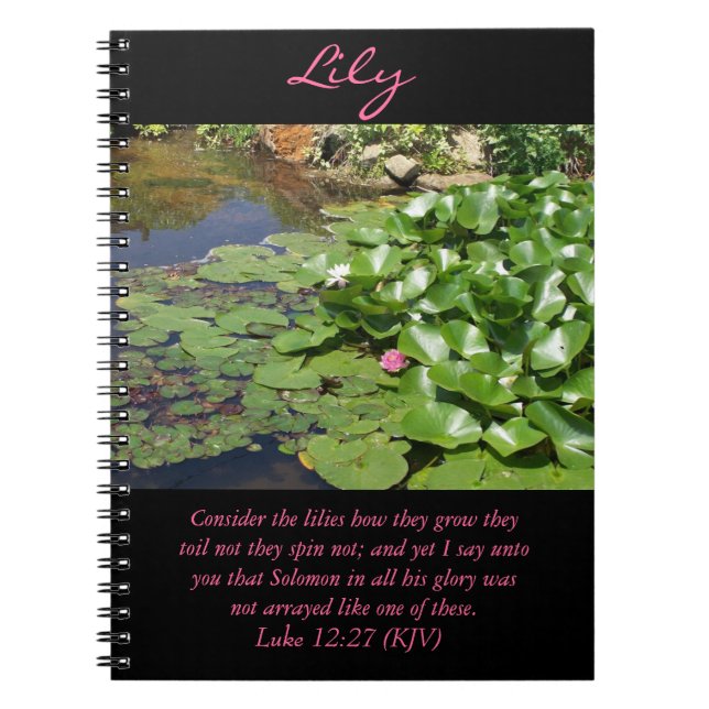 Lily Notebook (Front)