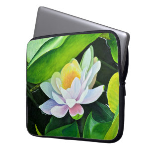 Lily of Conscience Floral Collection Laptop Sleeve