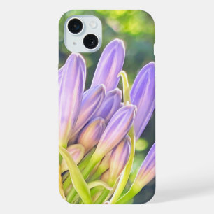 Lily of the Nile Flower Close Up iPhone 15 Plus Case