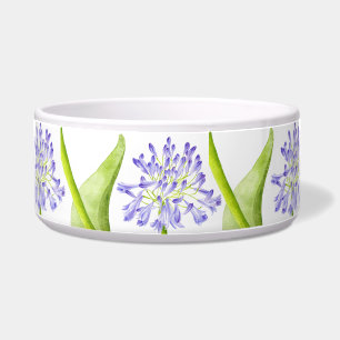 Lily of the Nile on a Salad Bowl 