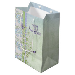 Lily of the Valley Anniversary Bouquet Medium Gift Bag