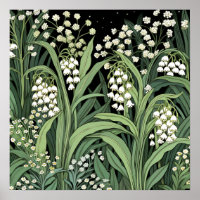 Lily of the Valley Art Print