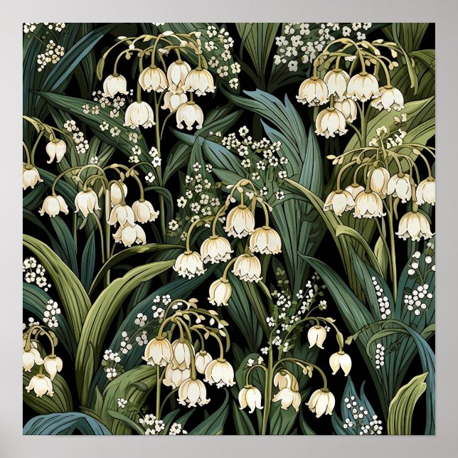 Lily of the Valley Art Print (Front)