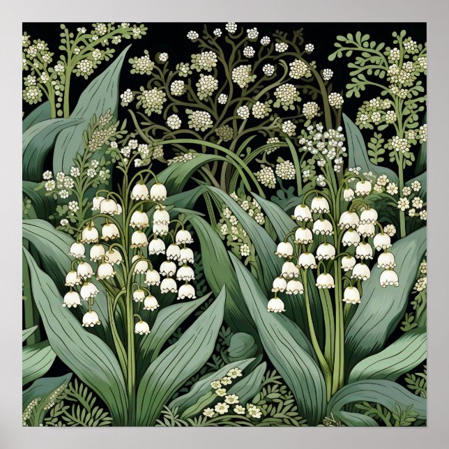 Lily of the Valley Art Print (Front)