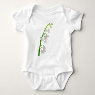 Lily Of The Valley Baby Bodysuit