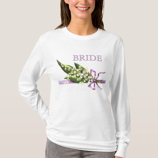 Lily of the Valley BRIDE t-shirt (Front)