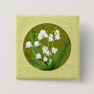 Lily of the Valley Button