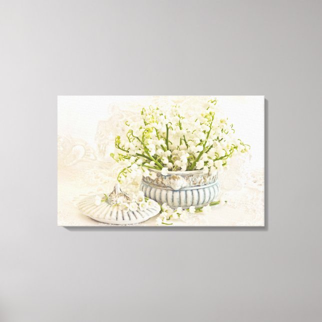 Lily Of The Valley Canvas Print (Front)