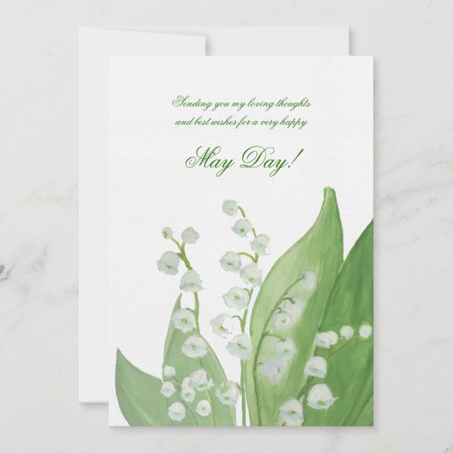 Lily of the Valley Card (Front)